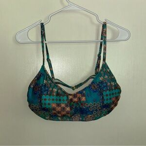 Wild Fable Blue Bikini top